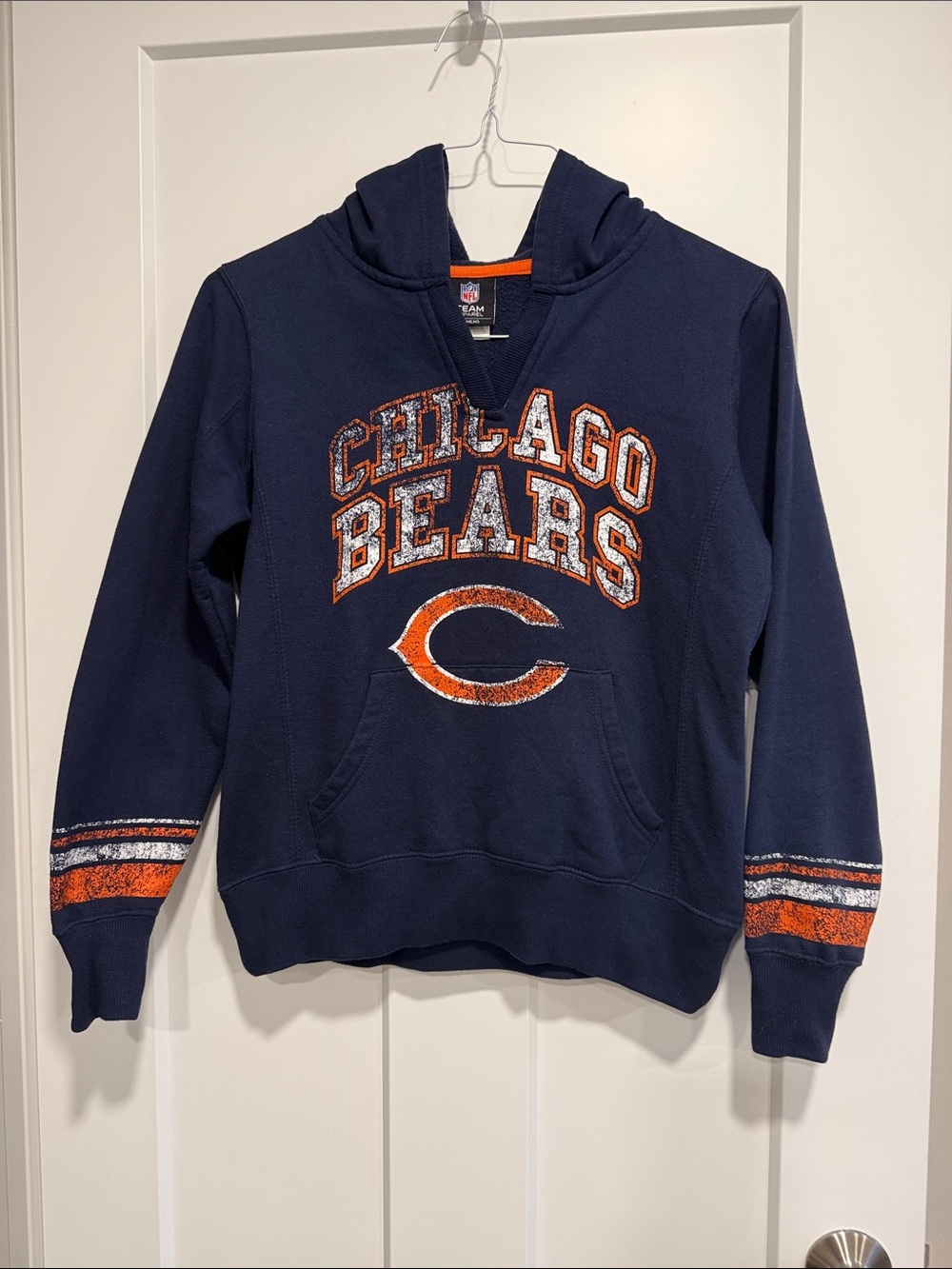 NFL Team Apparel Chicago Bears Navy Hoodie – Women’s S/M/P